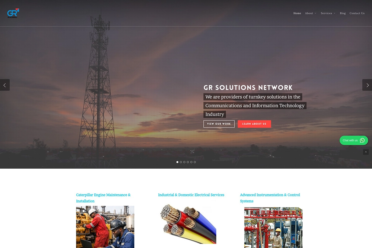 GR Resources website